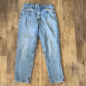Carhartt Men’s Classic Blue Denim Jeans Size 34x32